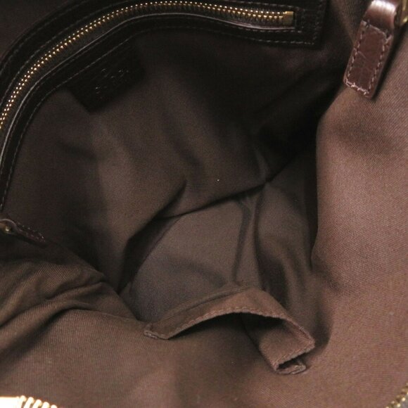 GUCCI Authentic Cream Canvas Shoulder Bag - Picture 6 of 9